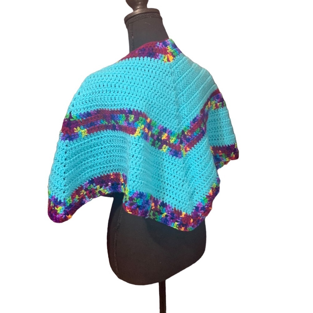 Handmade Crocheted Shall - Picture 5 of 7